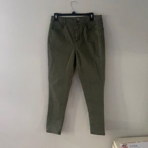 Forest green jeggings